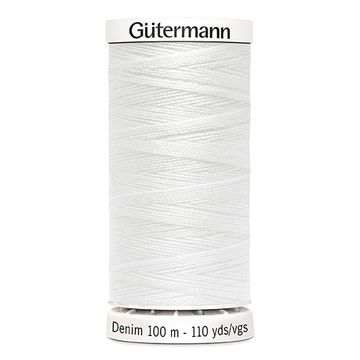 Gutermann Denim 1016, wit