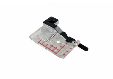 Janome 9mm 1/4 naadvoet transparant