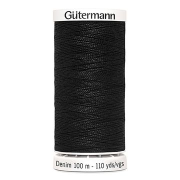 Gutermann Denim 1000, zwart