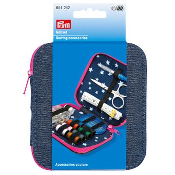 Prym naaiset jeans met roze ritssluiting