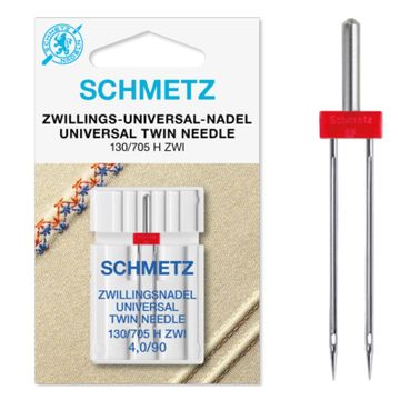 Schmetz Tweelingnaald 4,0/90