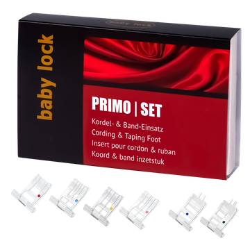 Babylock Primo Set koord en band inzetstuk, P6