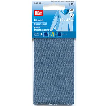 Prym Reparatiedoek jeans in middenblauw