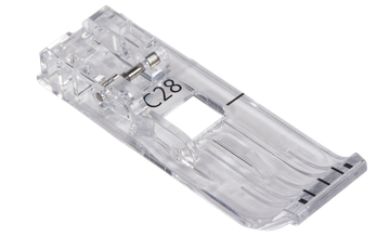 Bernina L890/L620 Transparante cover-/kettingsteekvoet #C28