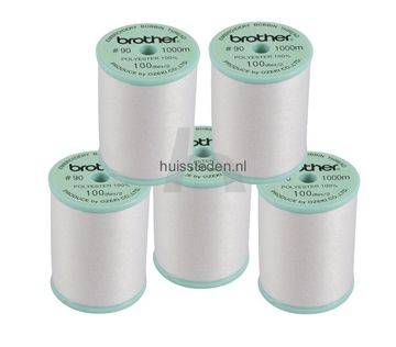 Brother groene cone spoeldraad, voordeeldoos 5 stuks