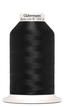 Gütermann Bulky-Lock, Col. 000 zwart
