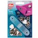 Prym Jersey drukknopen dicht, zilver Ø10mm