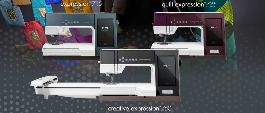Ontdek de Pfaff Expression lijn