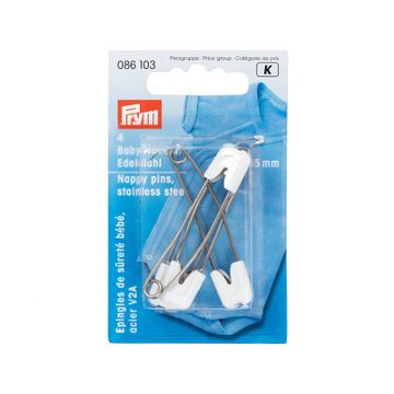 Prym Baby veiligheidsspeld wit