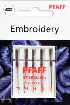 Pfaff borduurnaalden 75/90 5st
