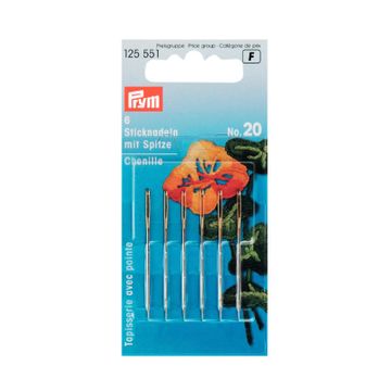 Prym borduurnaalden met punt no.20