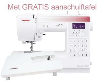Janome Sewist 740DC + Tafel