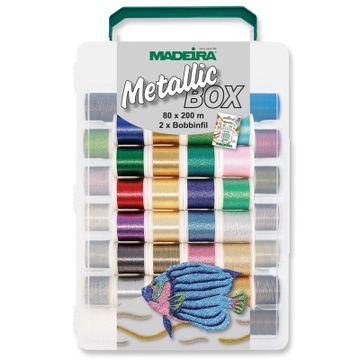Madeira Metallic garenbox 80st.
