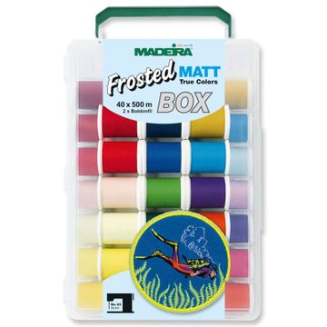Madeira Frosted garenbox 40st.