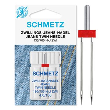 Schmetz Jeans tweelingnaald 4,0/100