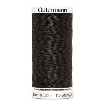 Gutermann Denim 2330, donkerbruin