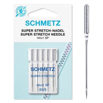 Schmetz HAx1 super stretch naalden 65/9