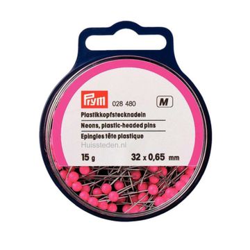 Prym 15g neon roze kopspelden