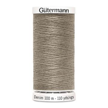 Gutermann Denim 2430, bruin/grijs