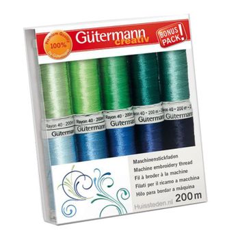 Gutermann borduurgarenset 10st, col.3
