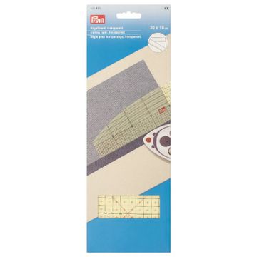 Prym Strijkliniaal transparant 30 x 10cm