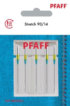 Pfaff stretch naalden 90/14, 5st