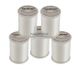Brother spoeldraad wit, voordeeldoos 5 stuks