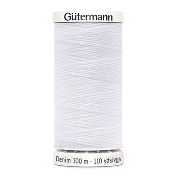 Gutermann Denim 1005, wit