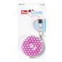 Prym Love Rolcentimeter in roze/wit