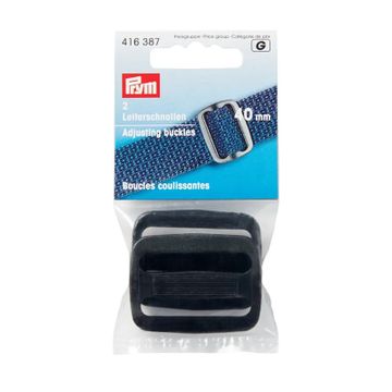 Prym Verstelgespen, kunststof 40mm