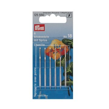 Prym borduurnaalden met punt no.18
