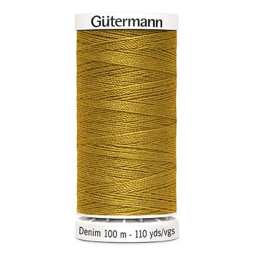Gutermann Denim 1970, geel/bruin