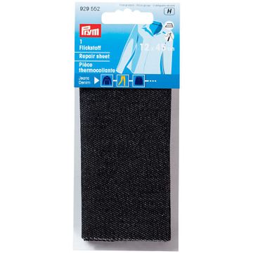 Prym Reparatiedoek jeans in zwart