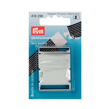 Prym riemgesp 30mm, zilverkleurig