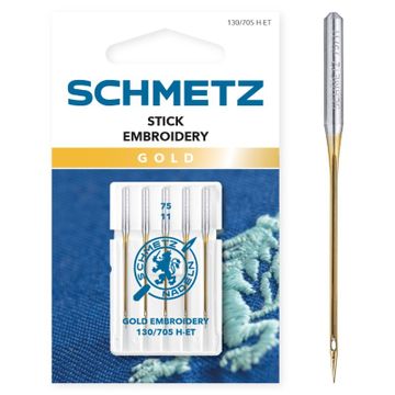 Schmetz Gold Titanium naald 90/14