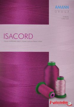 Isacord Kleurenkaart