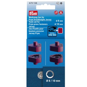 Prym Gereedschapset voor drukknopen Jersey Ø8/10mm, For Creative Tool